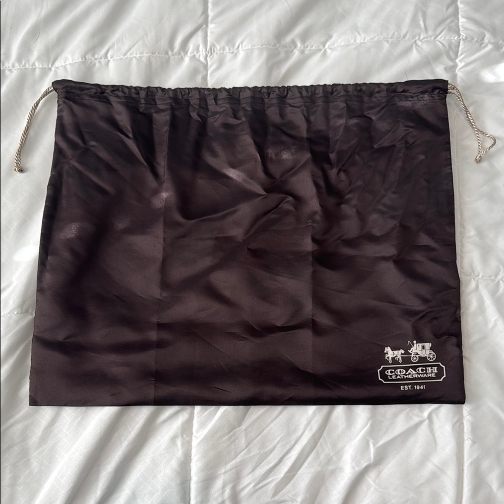 VINTAGE Coach Dust Bag with Logo